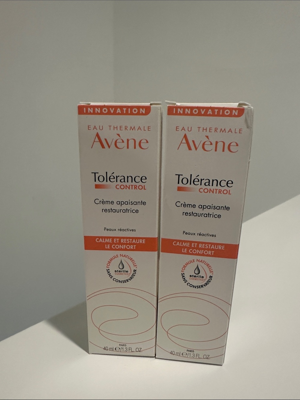 NEW Tolérance Control Soothing Restorative Cream, set of 2